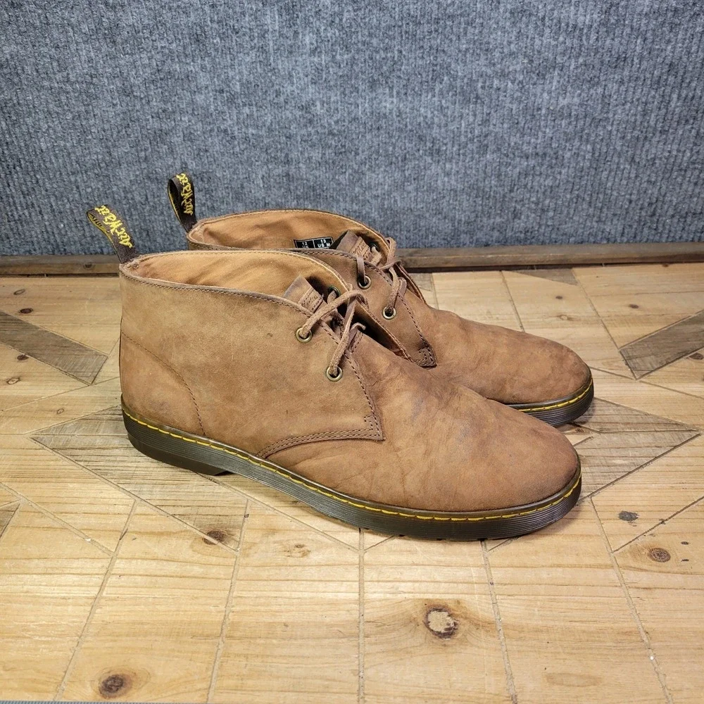 Dr. Martens Cabrillo Leather Chukka Boots US Men's 13 M Distressed Shoes